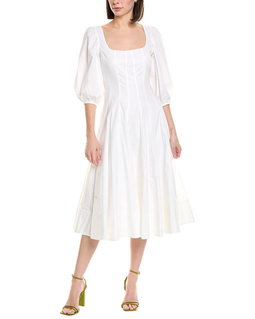 STAUD Swells Midi Dress