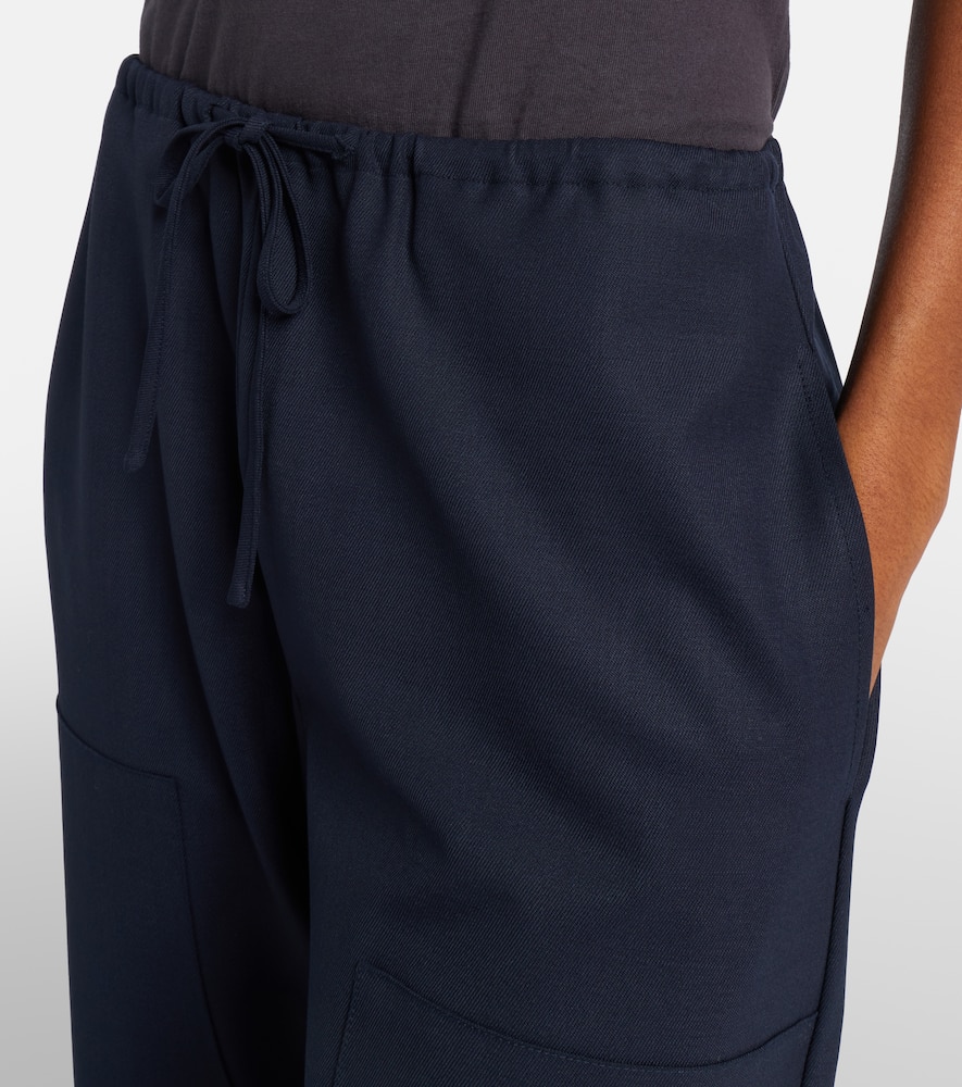 Jane wool-blend wide-leg pants