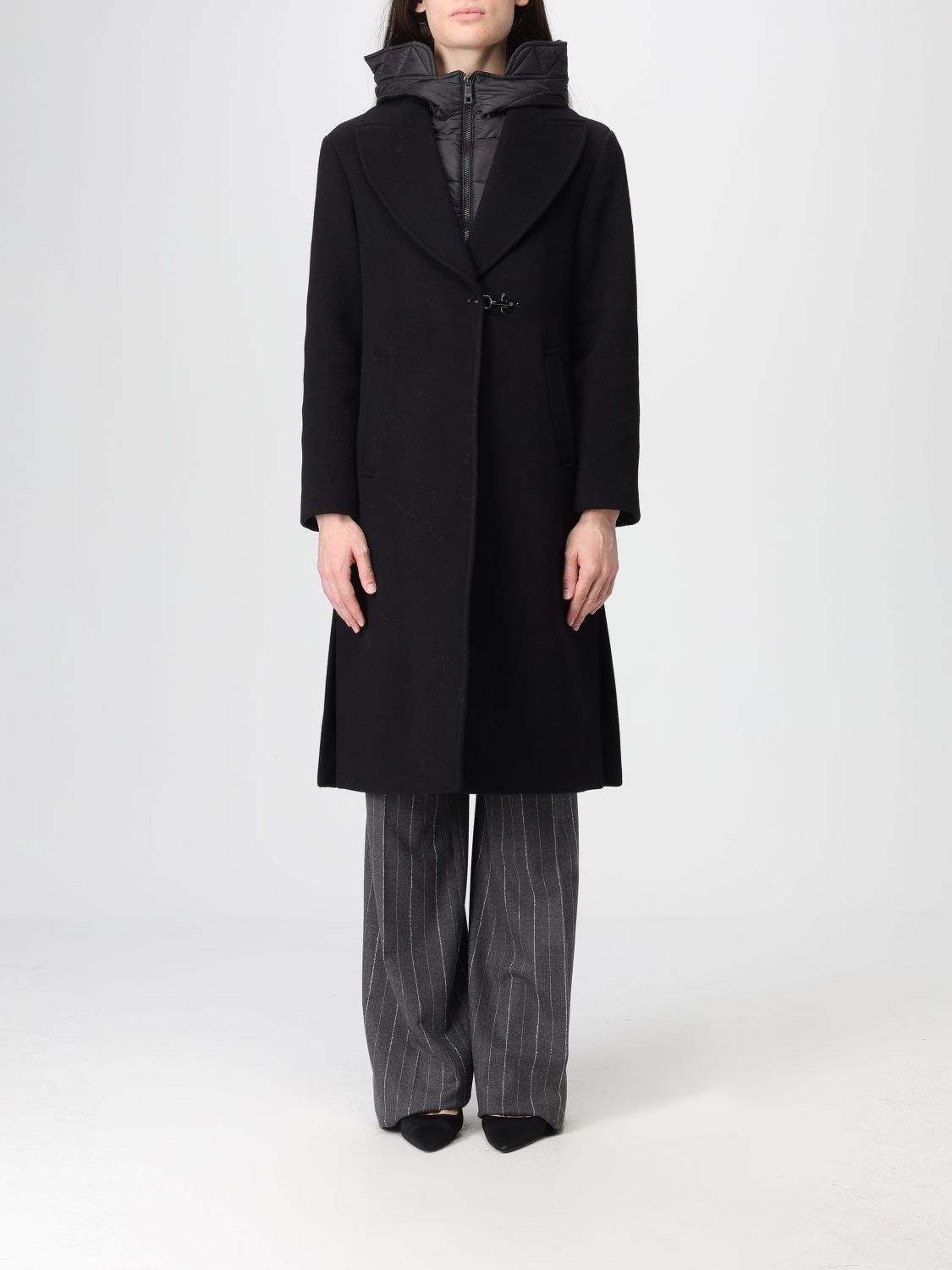 Coat Woman color Black