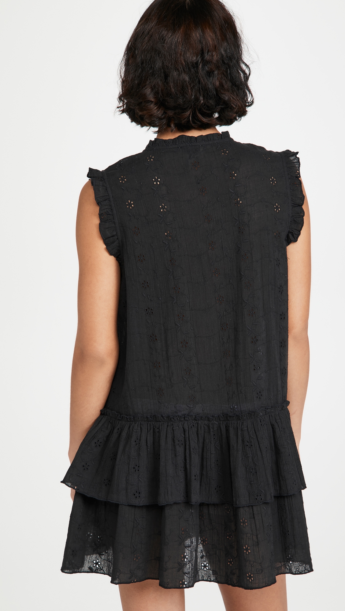 Eyelet Dress Black
