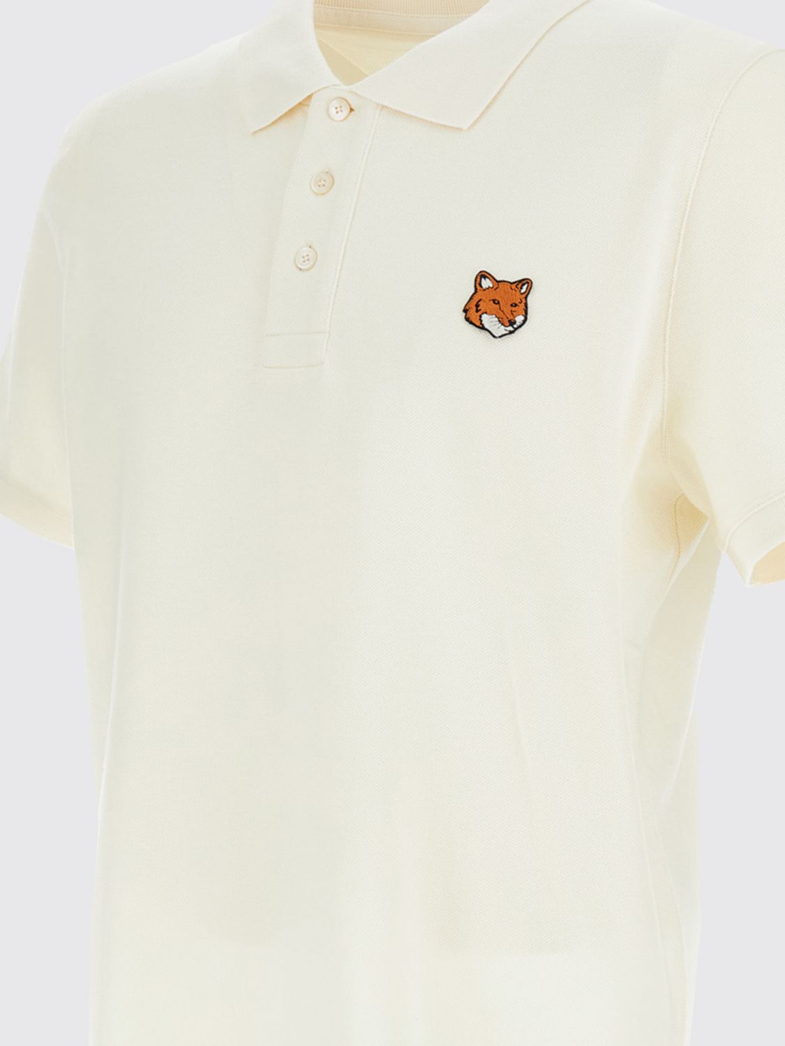 Polo Shirt MAISON KITSUNÉ Men color White