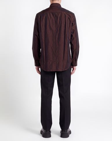 Man Shirt Dark brown Size 16 ½ Cotton