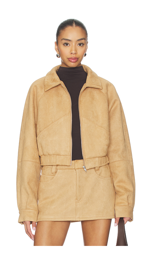 Nakedvice JACKE THE HAYES in Tan. Größe M. Also in L