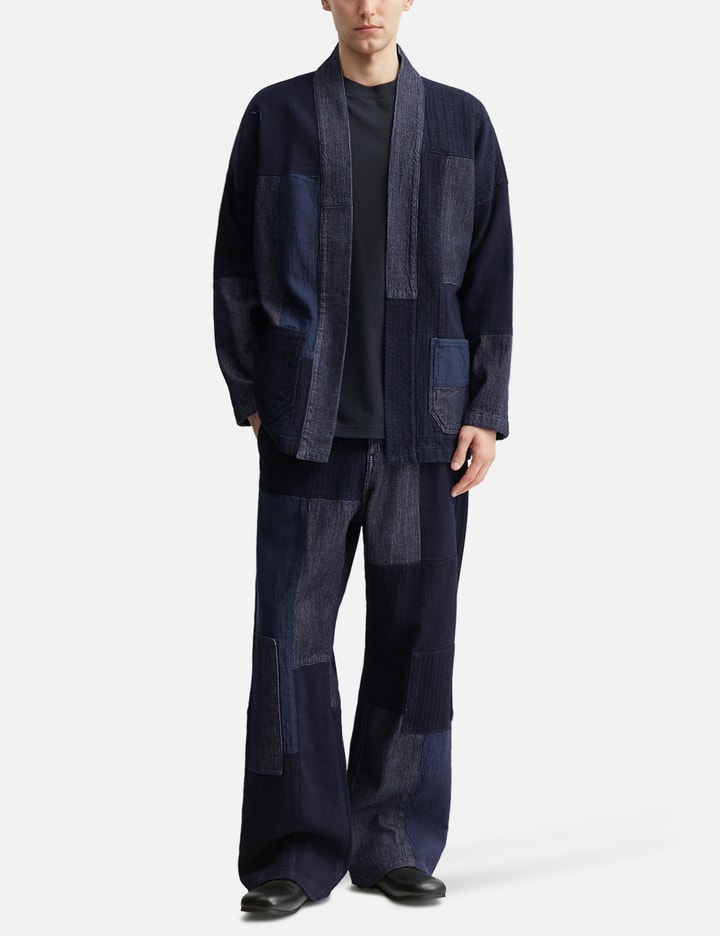 Patchwork Haori Jacket Rinse