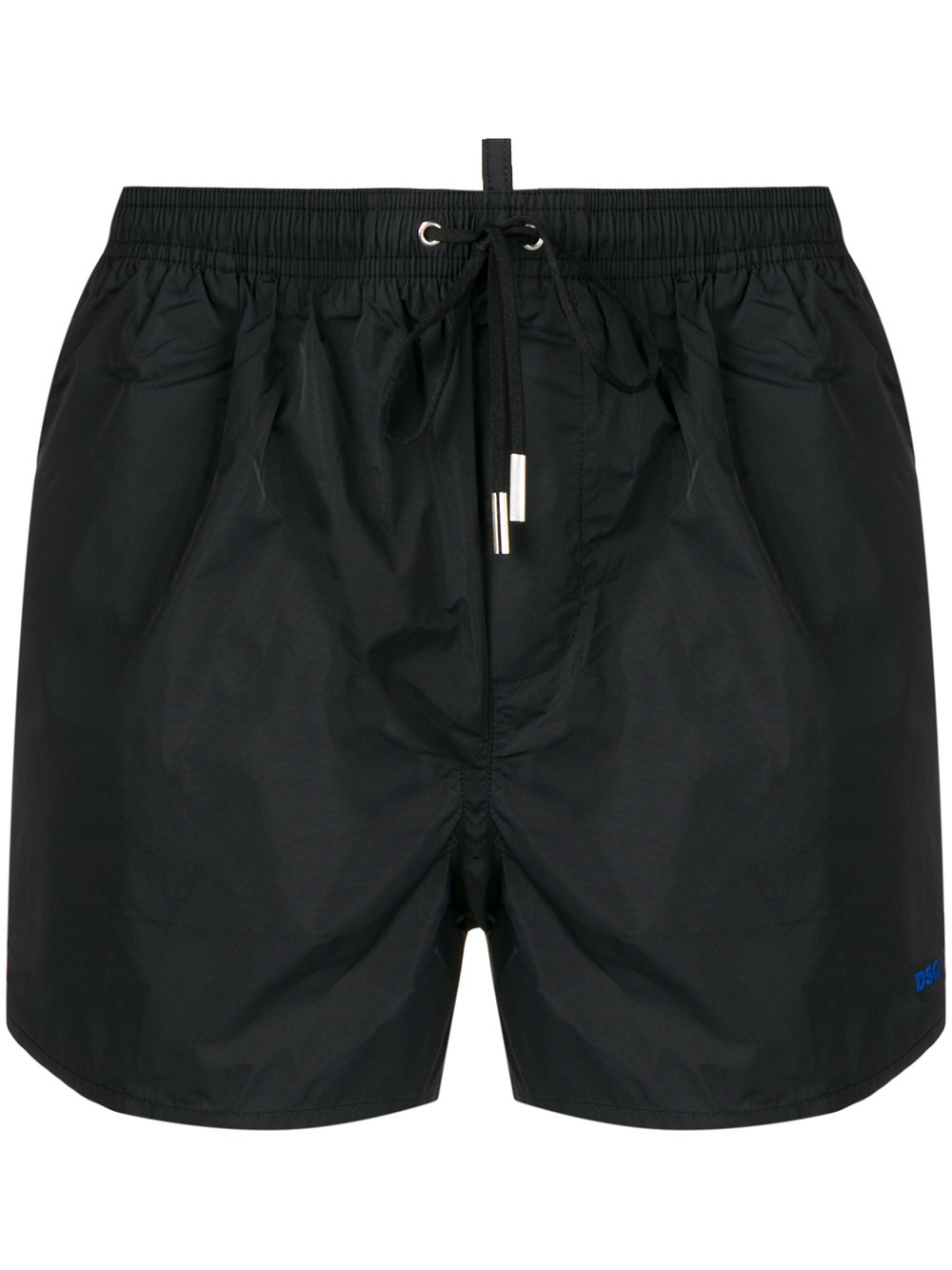 Icon slogan swim shorts - Black