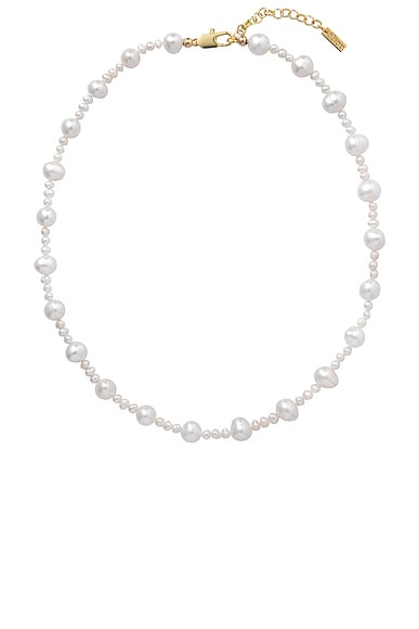 Eliou Irenko 16 Necklace in White - White. a