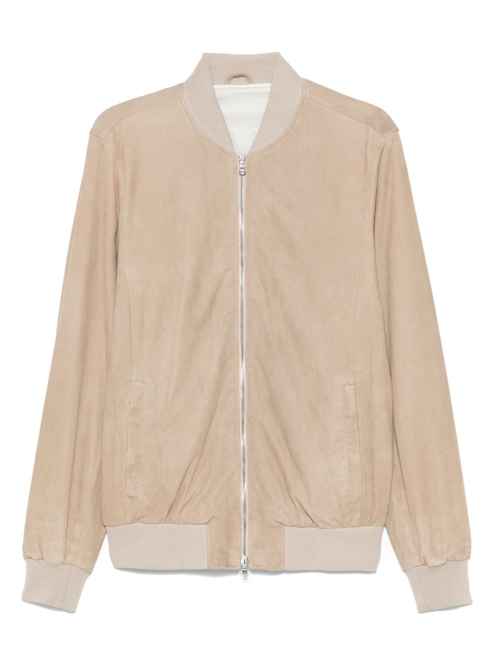 Barba suede jacket - Neutrals