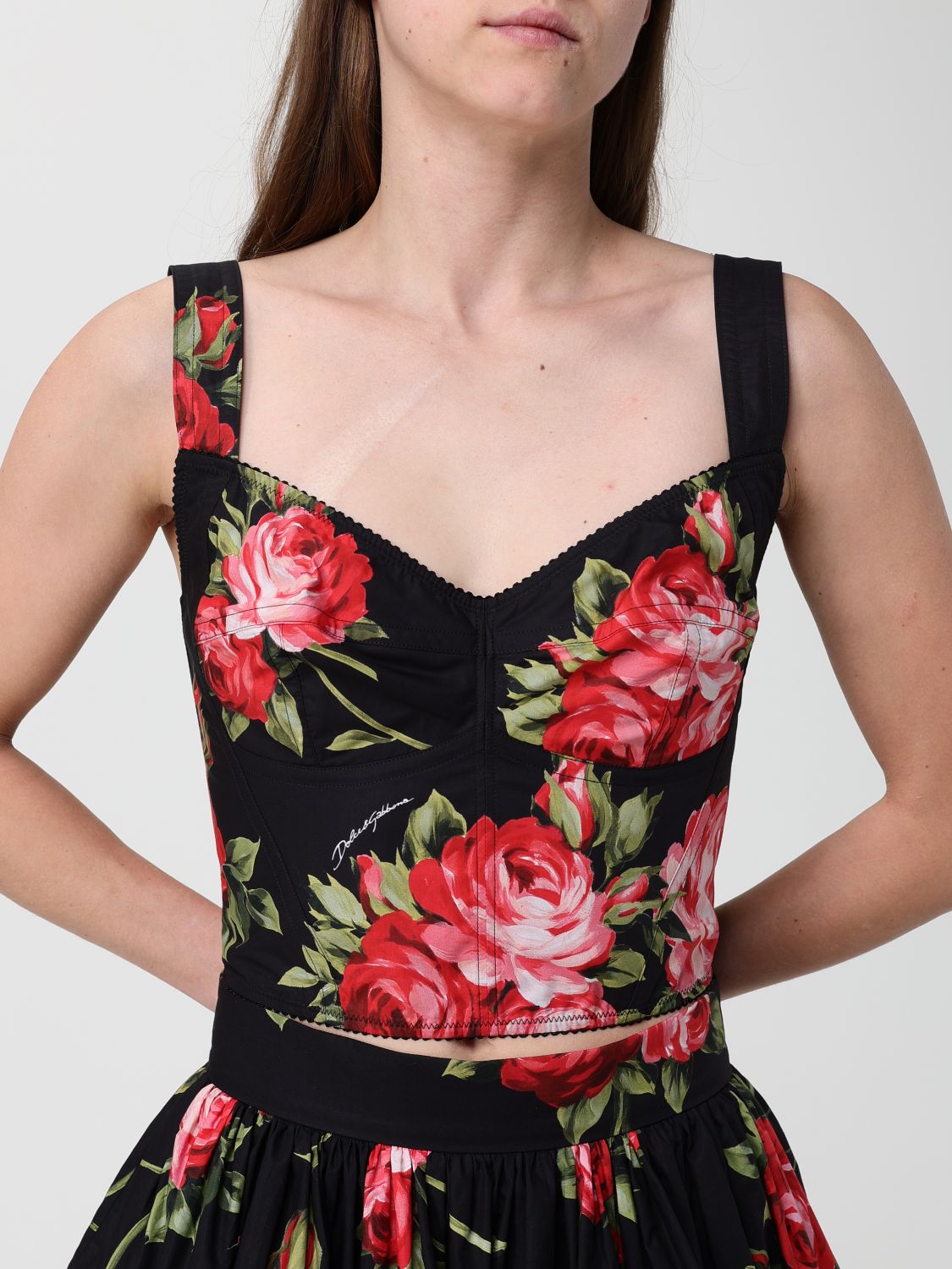 Top Woman color Black