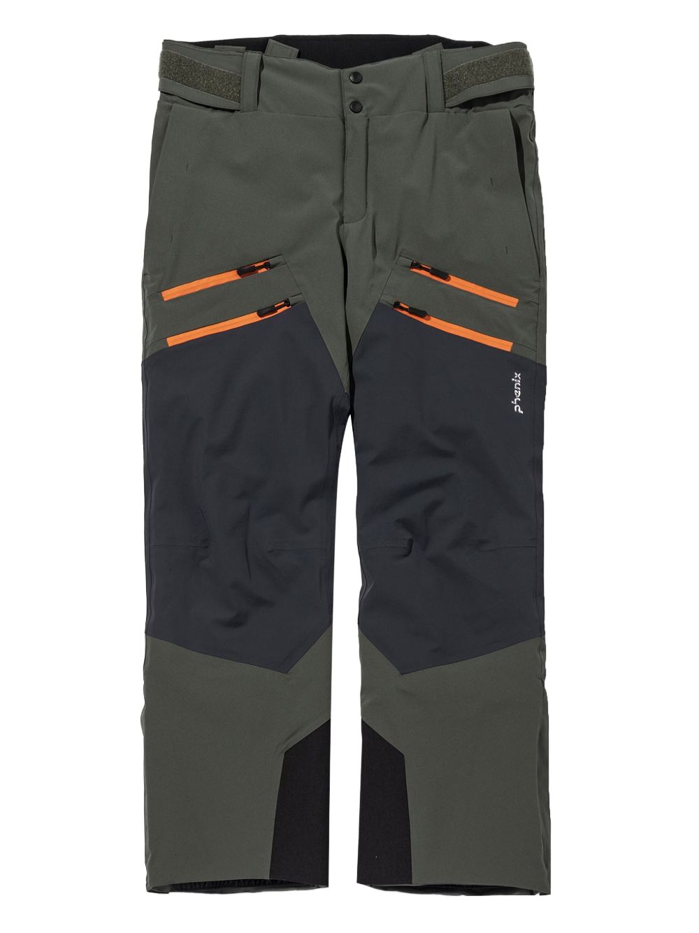 PHENIX logo-print ski trousers - Green