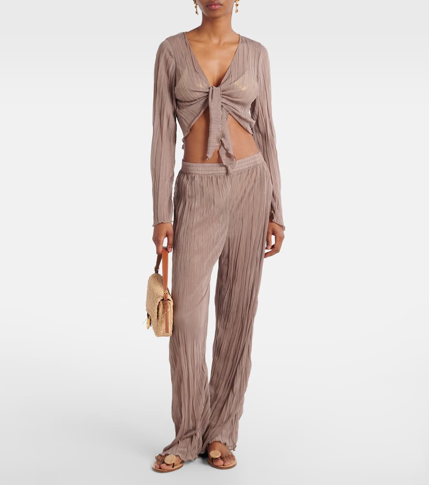 Amaya wide-leg pants