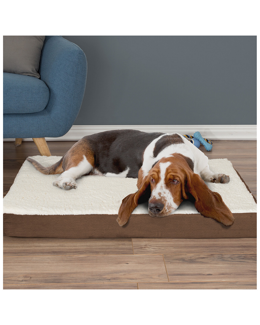 Petmaker Orthopedic Sherpa Top Pet Bed
