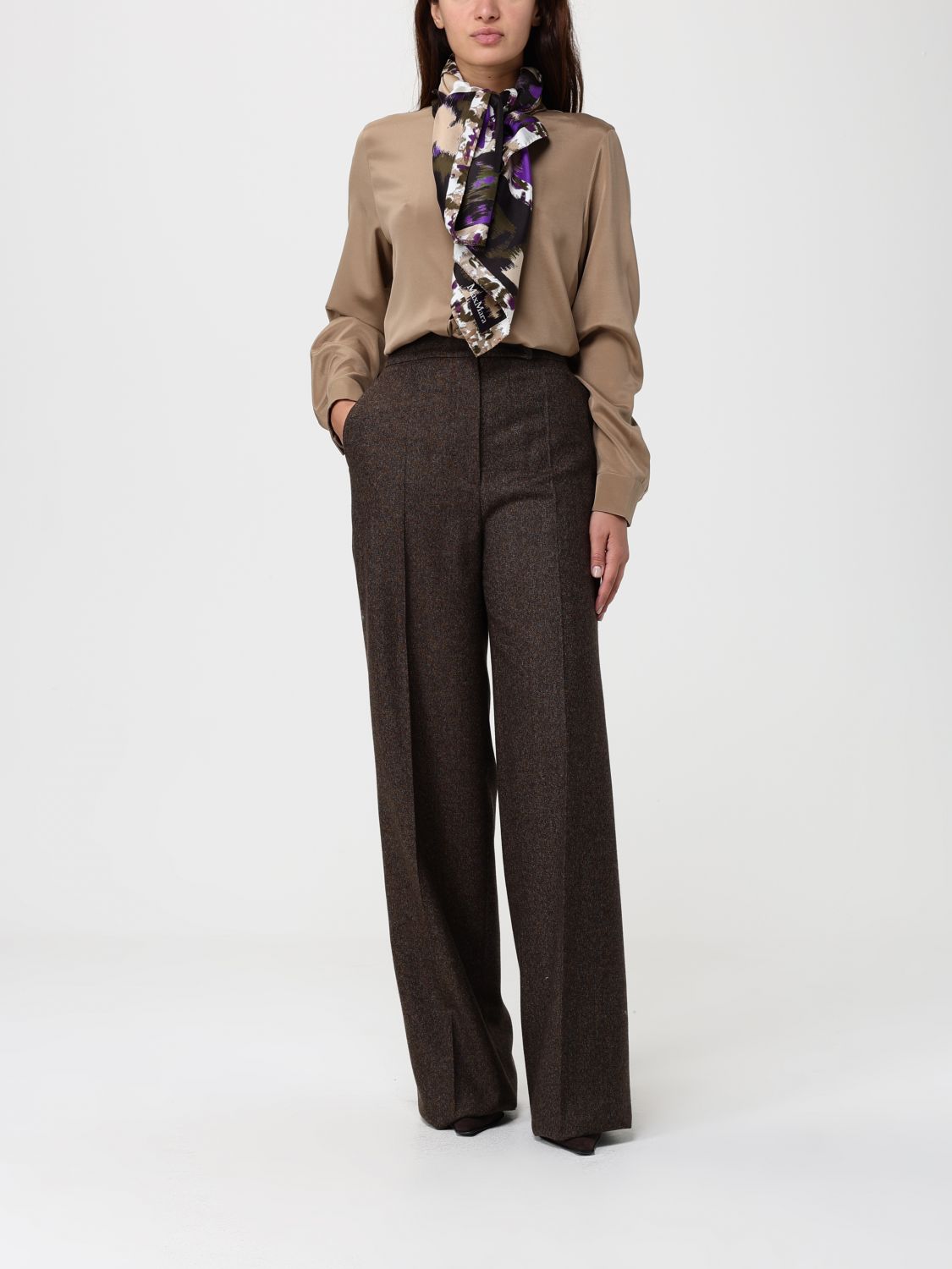 Shirt Woman color Brown