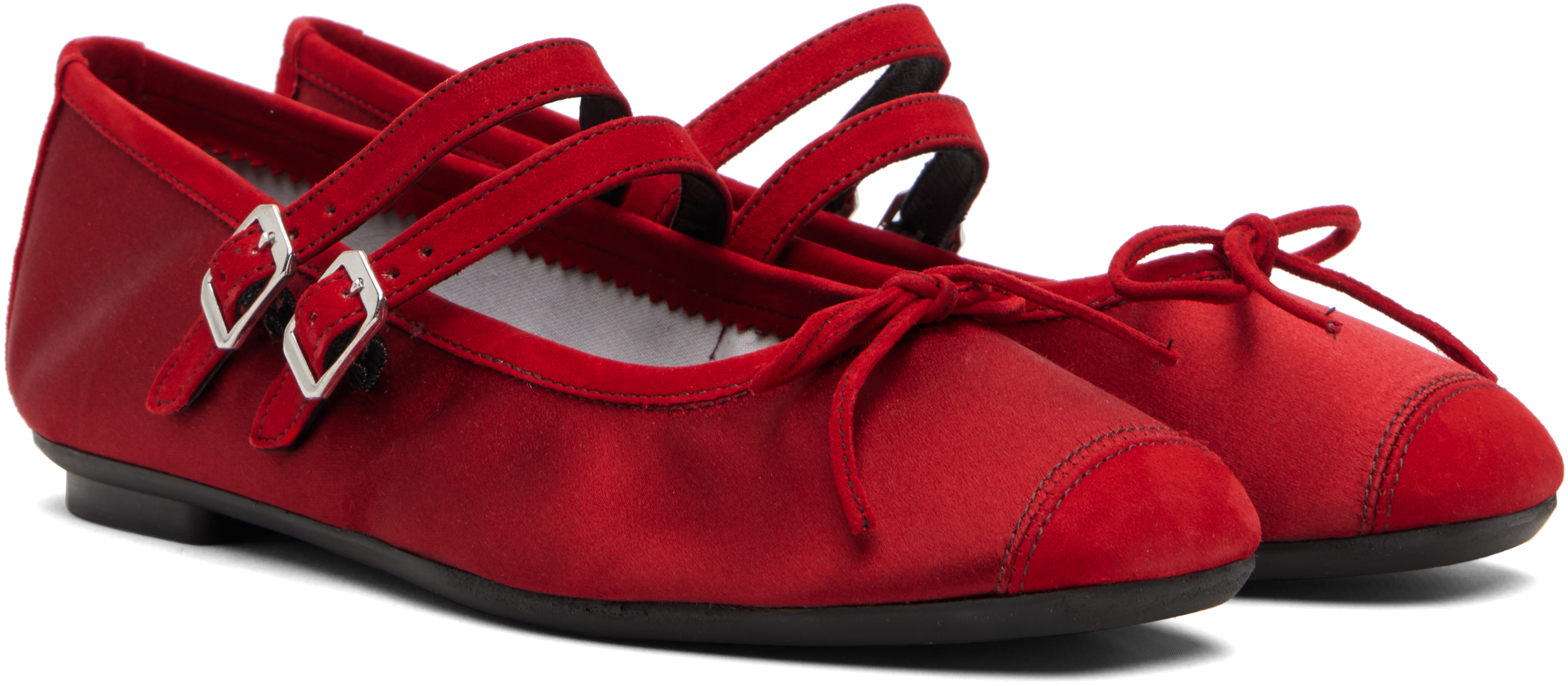 Red Requins Edition Hemily Ballerina Flats