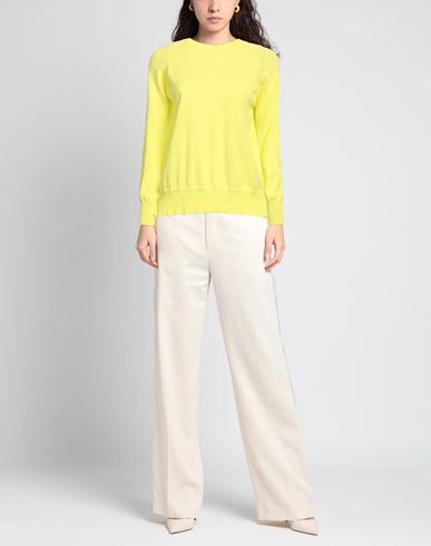 Woman Sweater Yellow Size XS Cotton