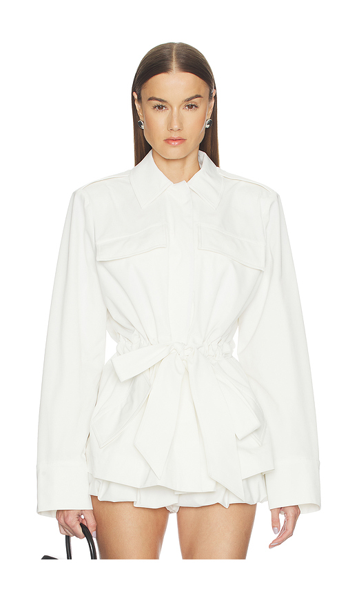 Lovers and Friends Natalie Jacket in White. XXS. Also in XS, S