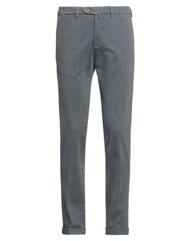 Man Pants Grey Size 31 Cotton, Elastane
