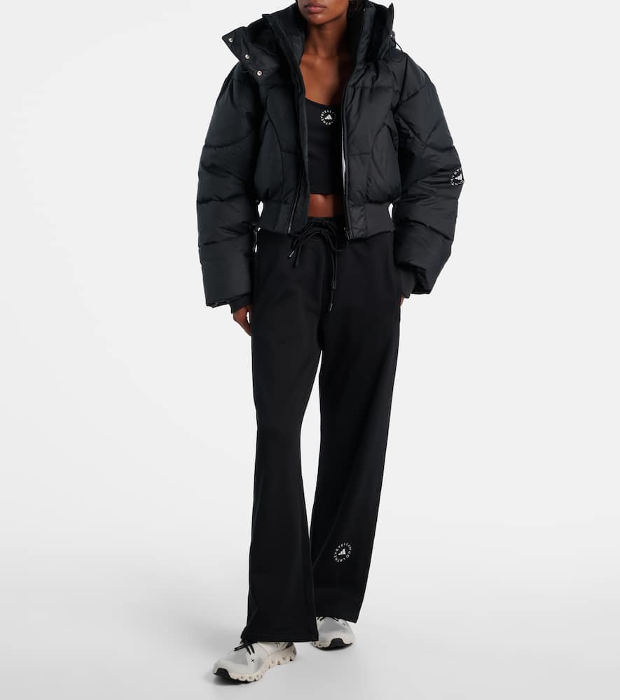 Cropped puffer jacket