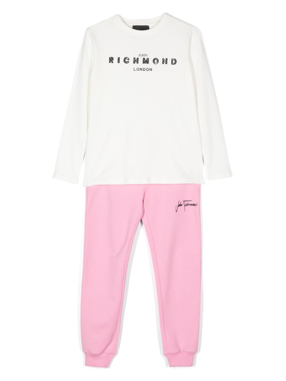Logo-print tracksuit - White