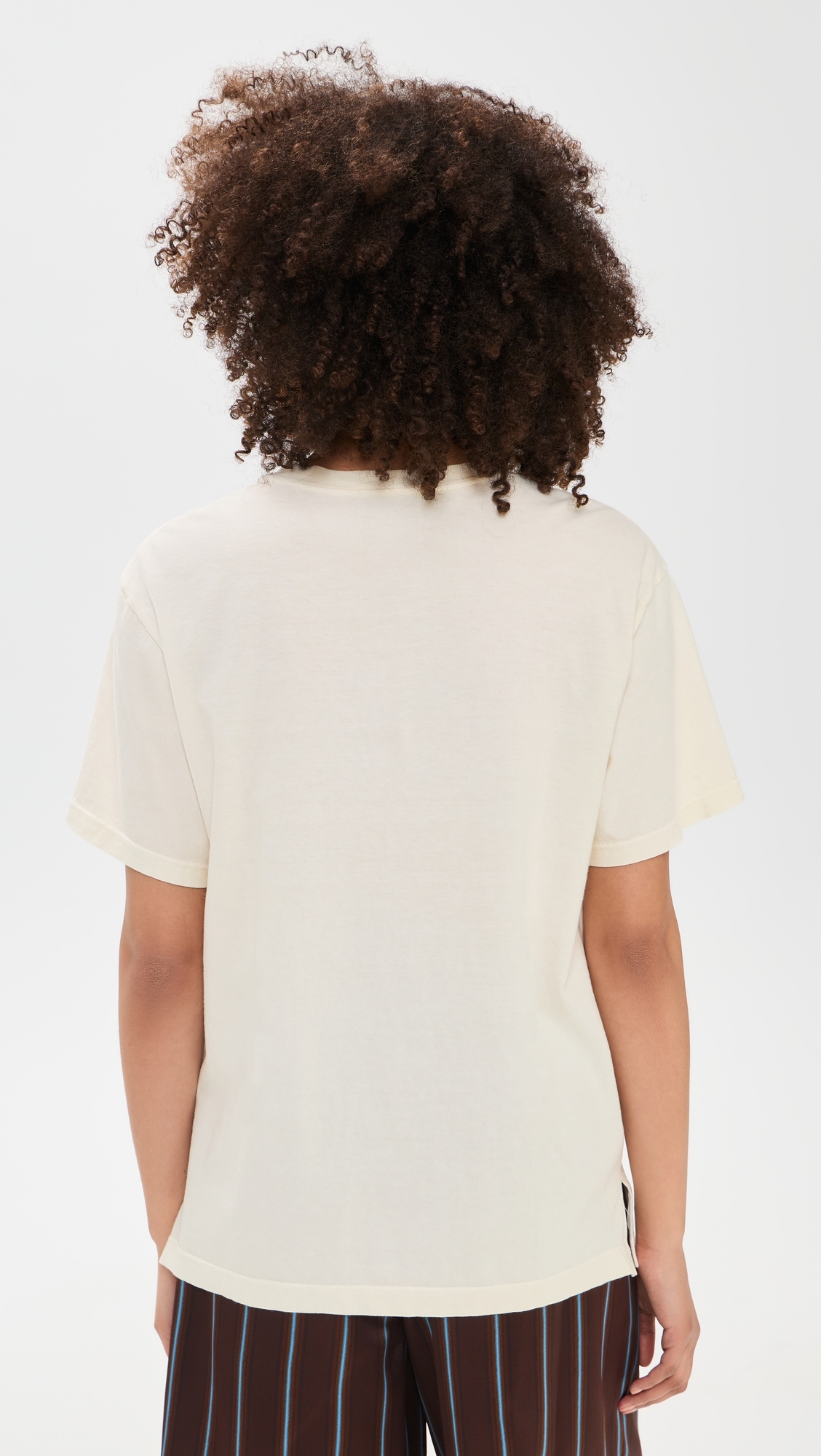 Sailing Club Cannes Boyfriend Tee Off White