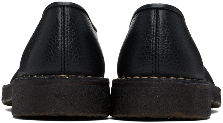 LEMAIRE Black Piped Slippers