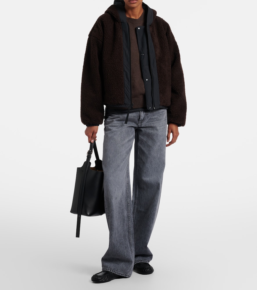 Alberni reversible teddy jacket