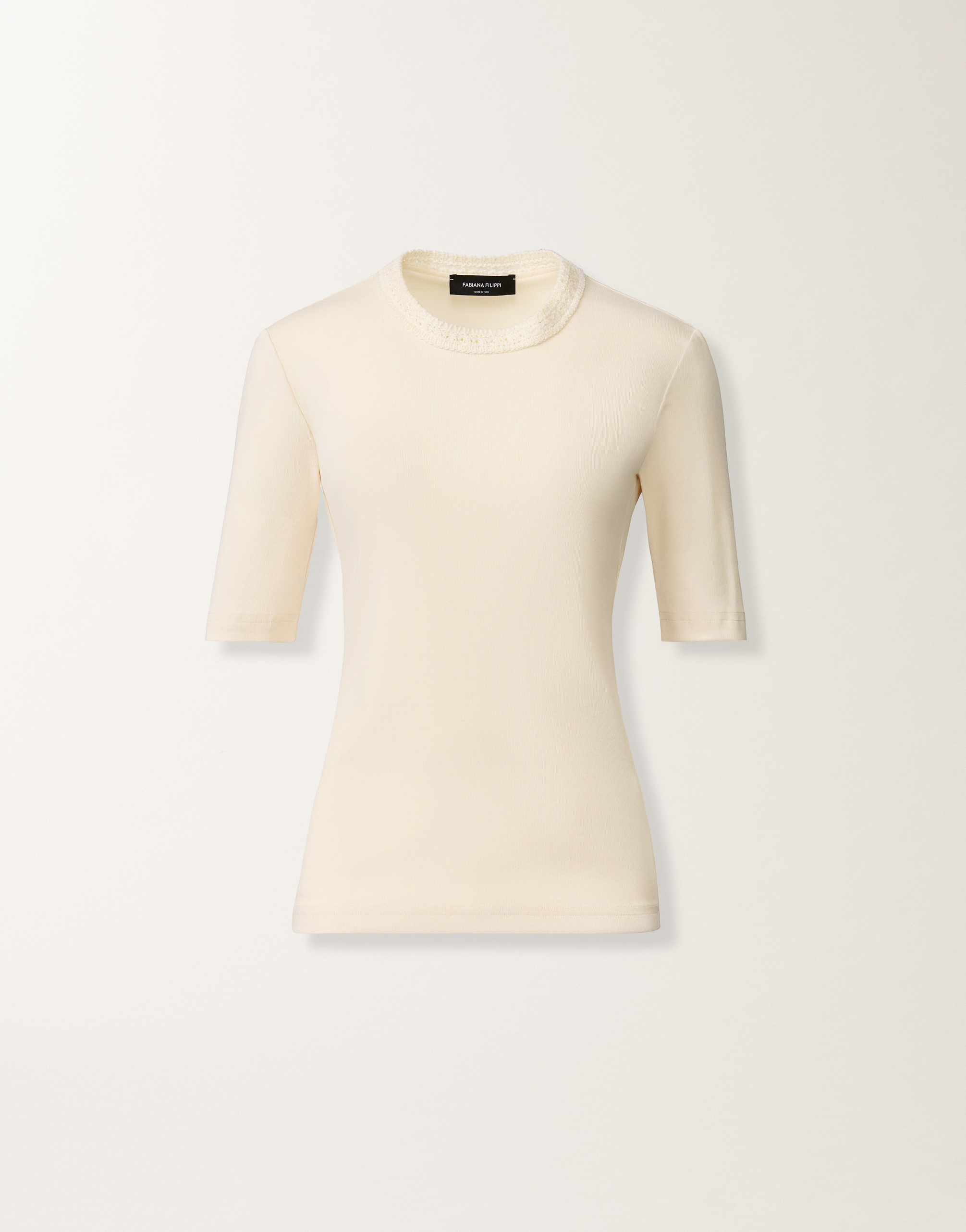 Jersey T-shirt, butter