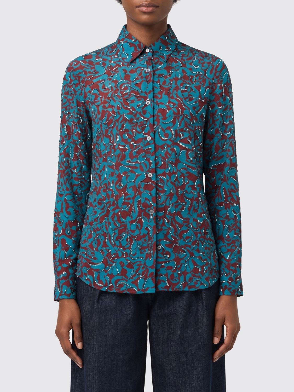 Shirt Woman color Blue
