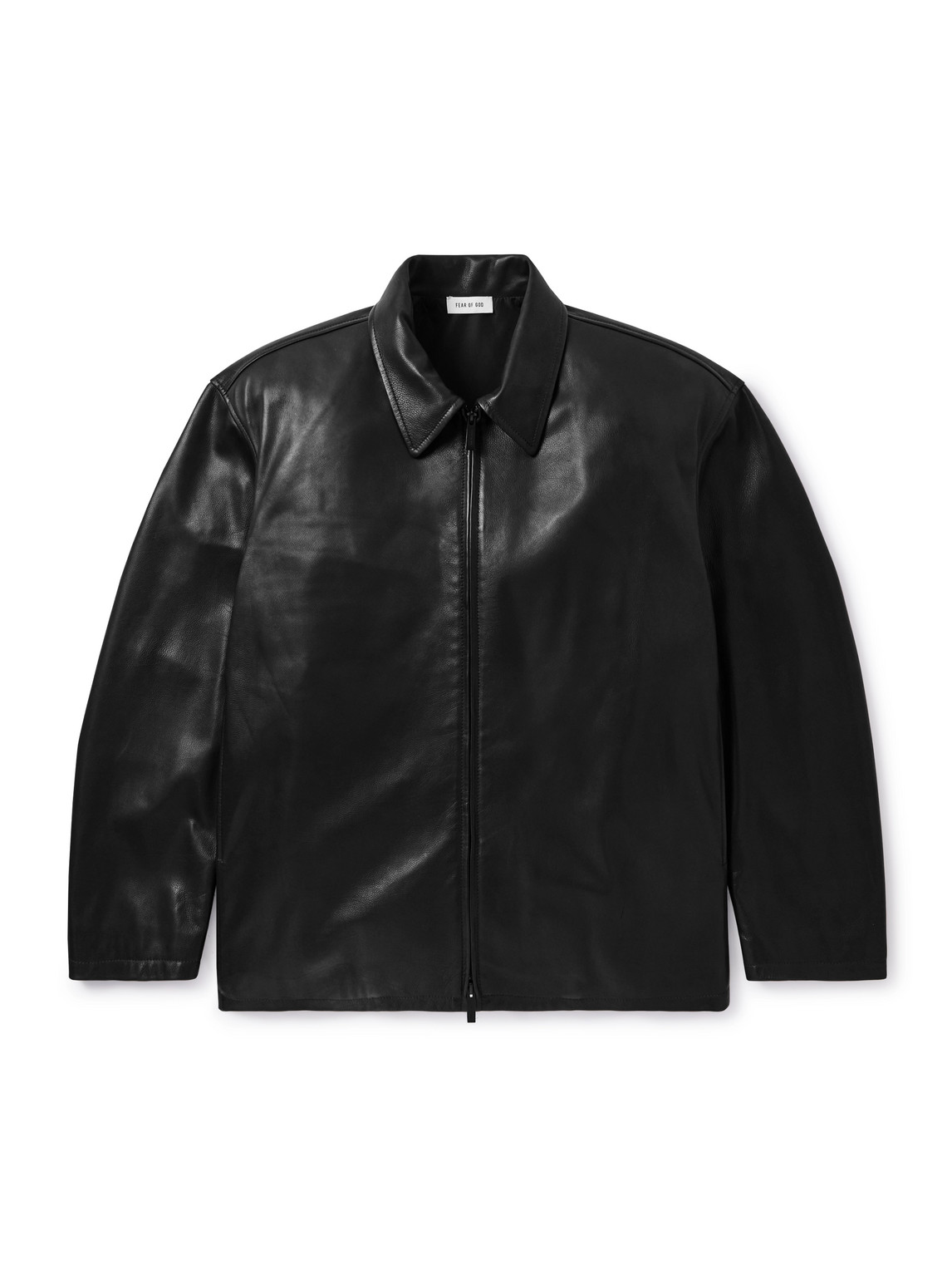 Rider Oversized Leather Jacket