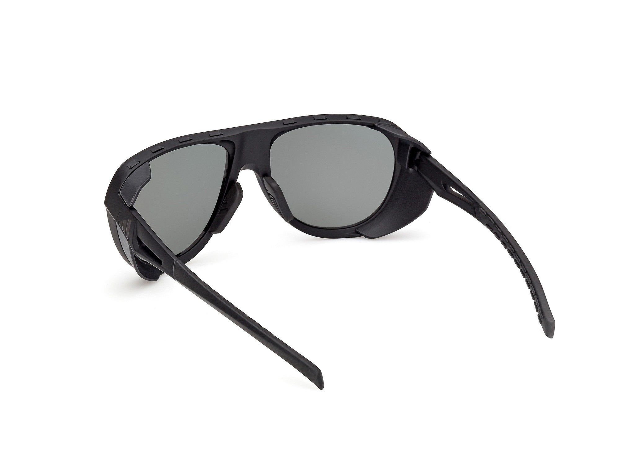 Adidas Sport Unisex Adidas Sport SP0110 02D Sunglasses Injected Black Smoke Pilot Polarized