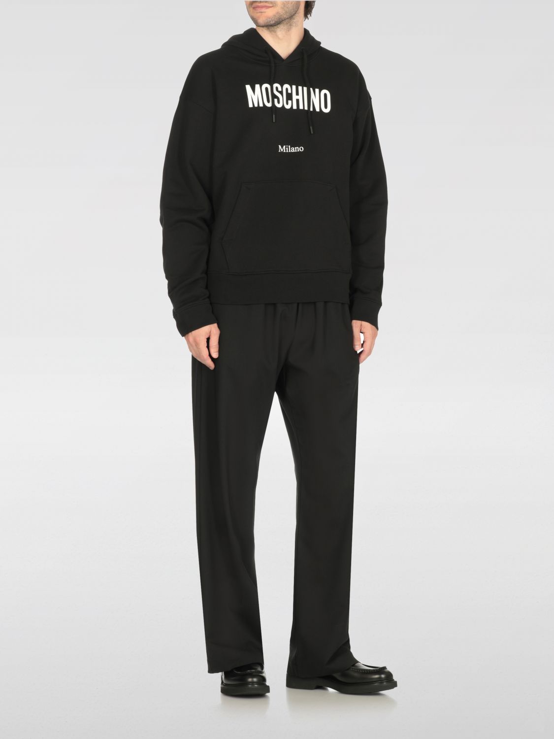 Sweatshirt Men color Black