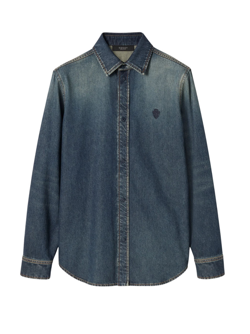 Cotton Denim Shirt