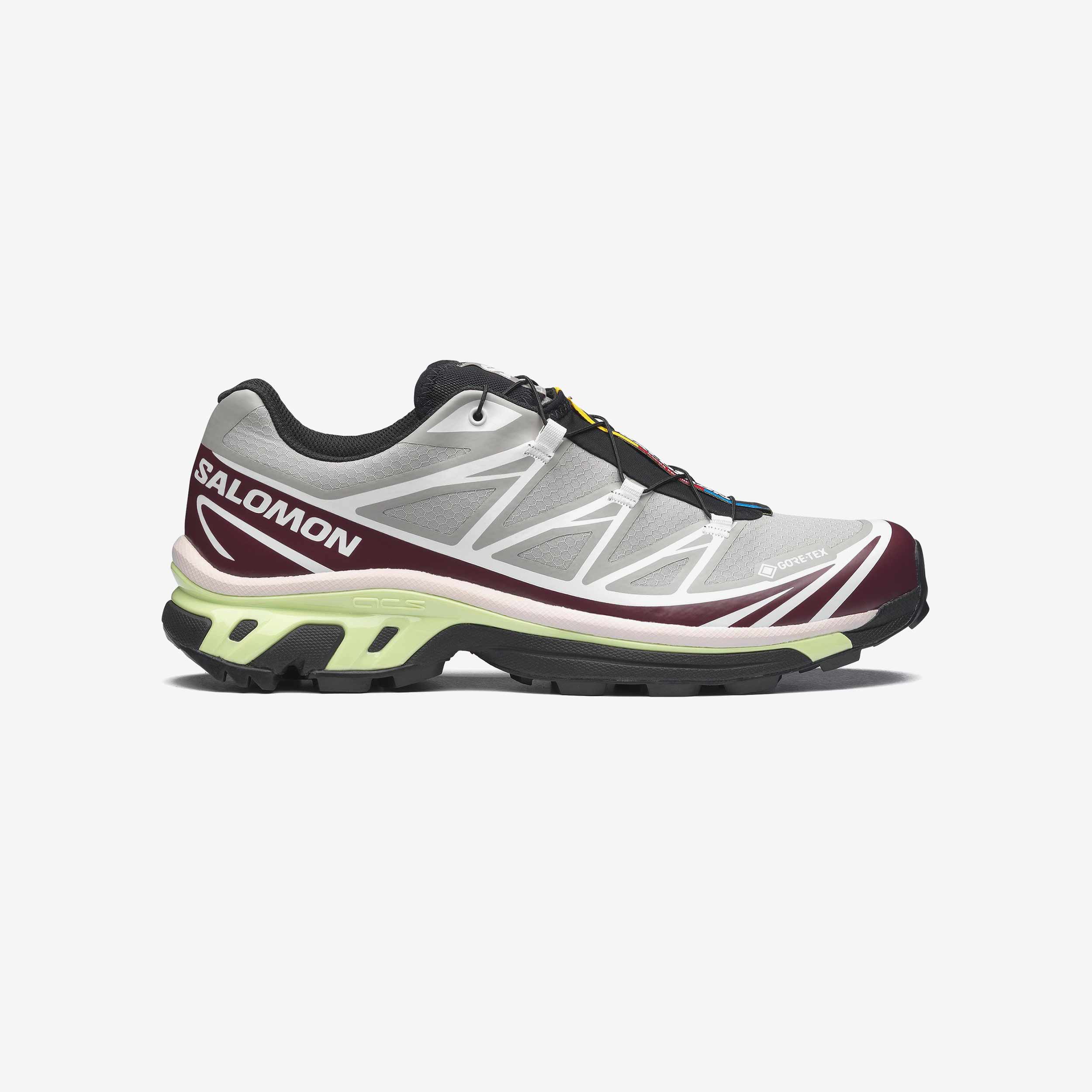 SALOMON XT-6 GTX - Paloma/Maroon Banner/Butterfly - unisex