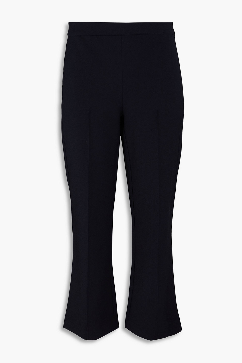 Crepe kick-flare pants - Blue - US 4