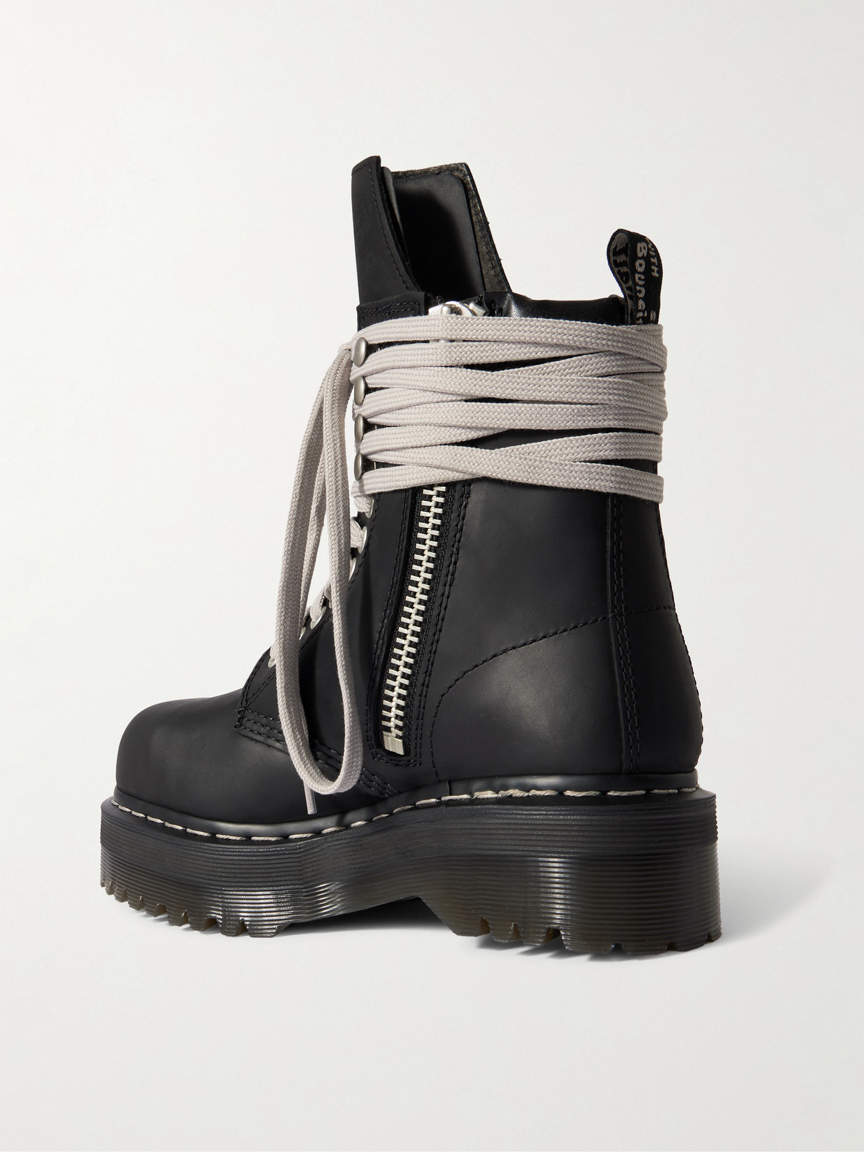 + Dr. Martens 1460 Quad Sole Leather Ankle Boots - Black