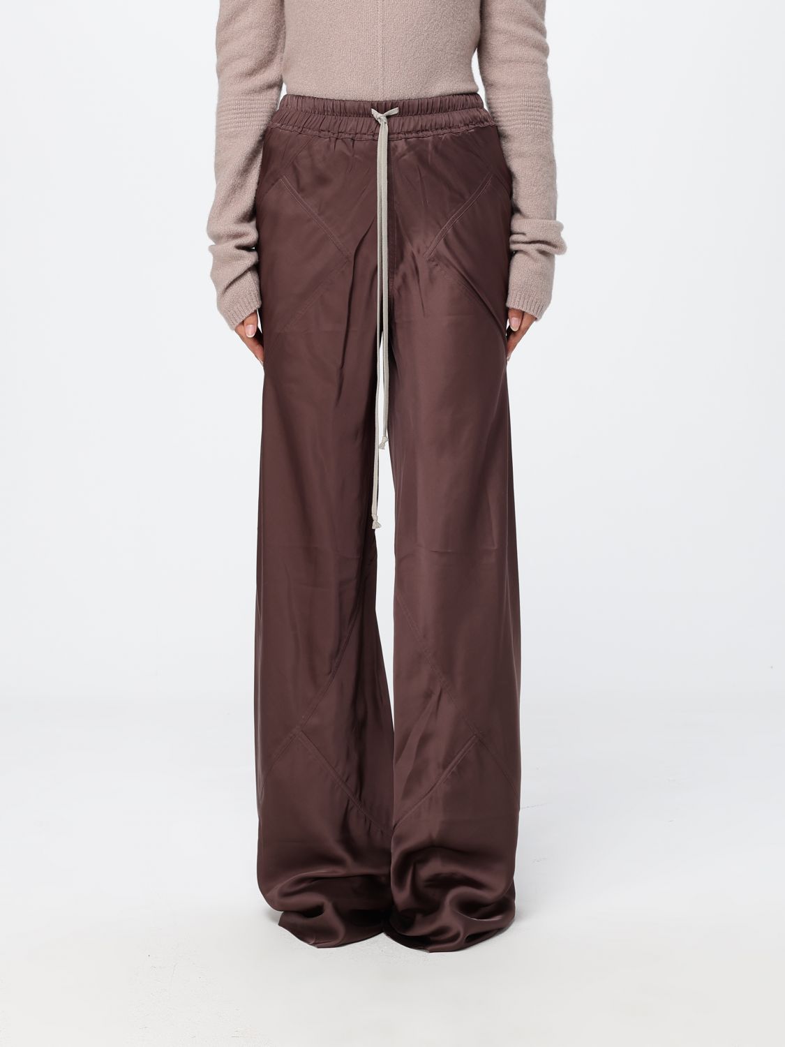 Pants Woman color Wine