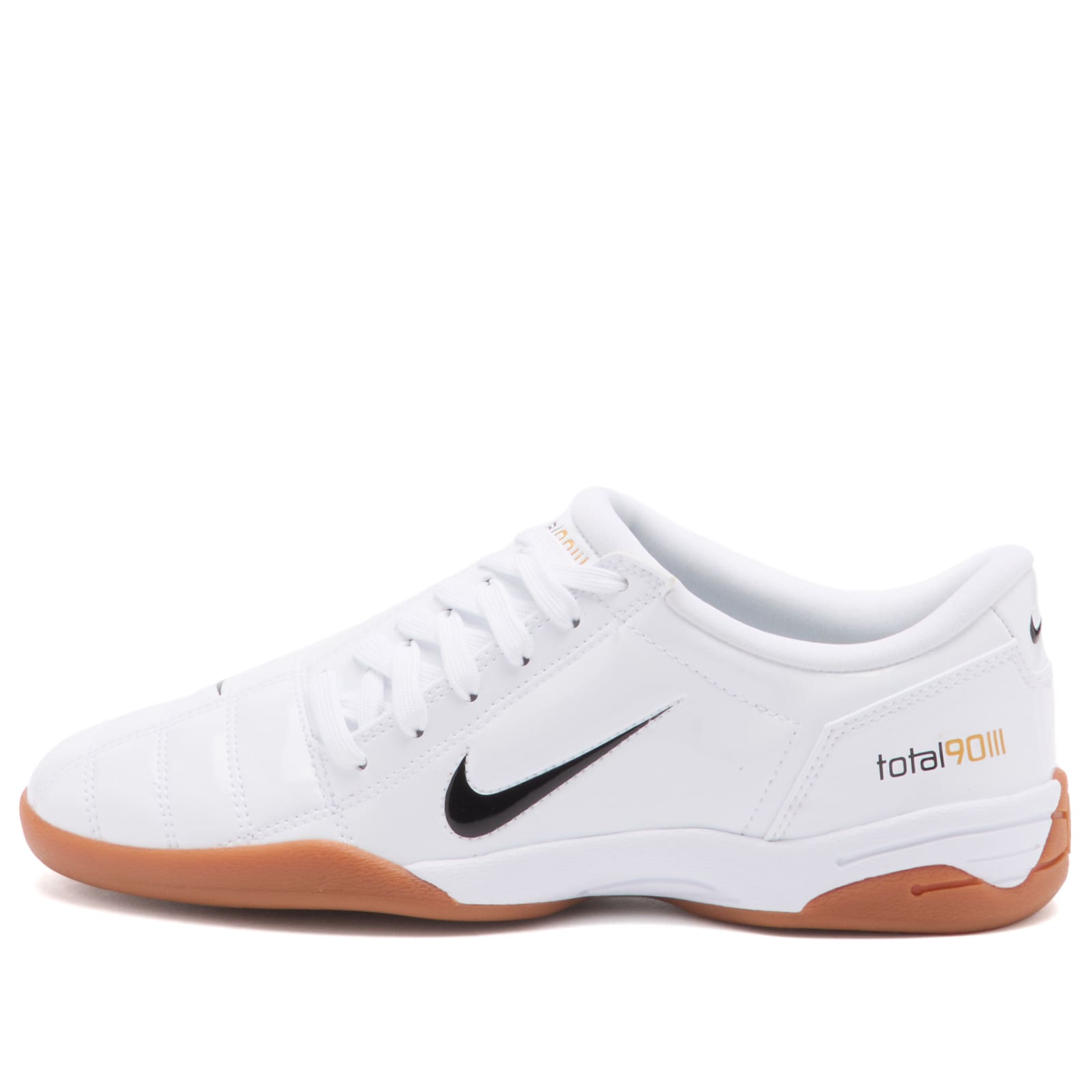Women's T90 W Sneaker White/Black/Gold
