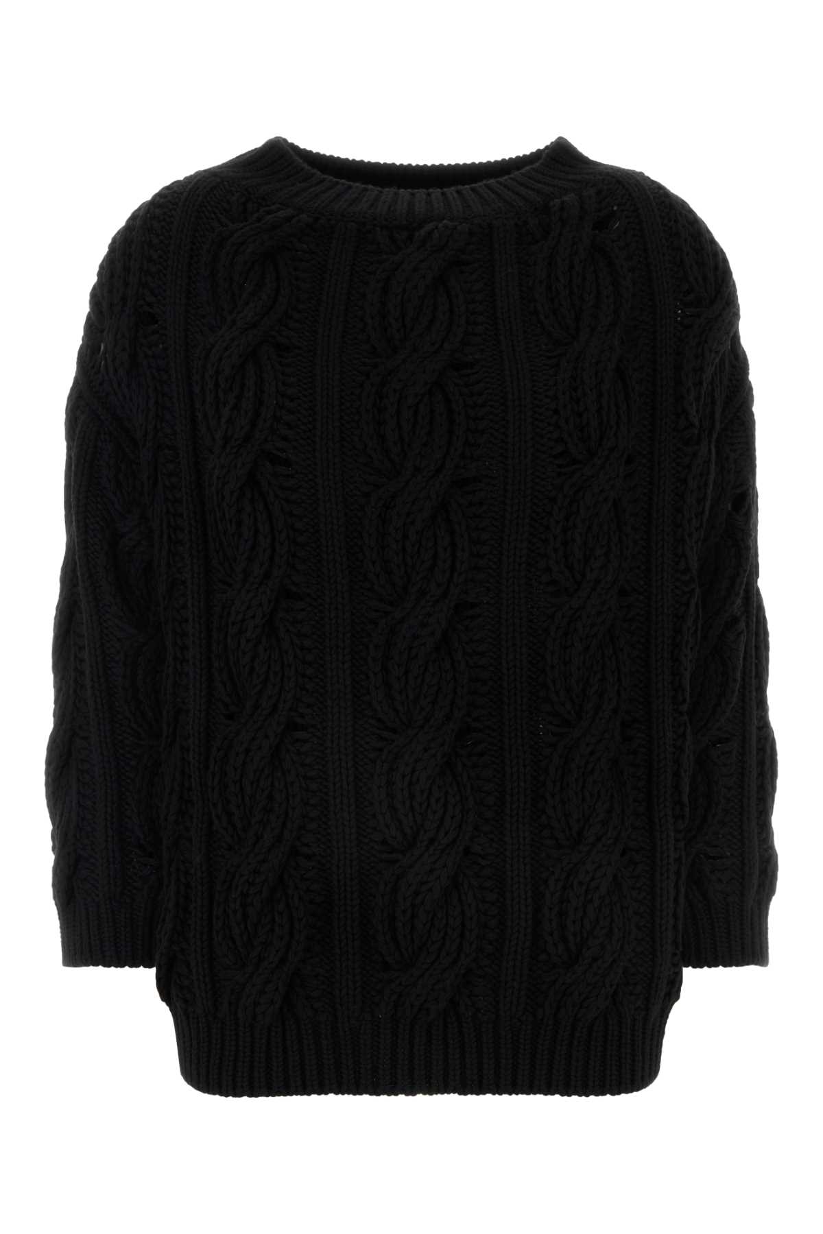 Black Wool Sweater
