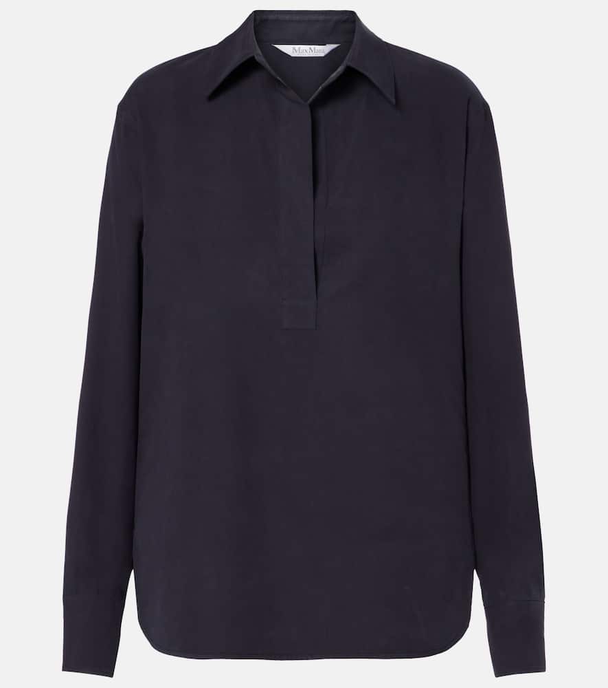Mirko silk crêpe blouse
