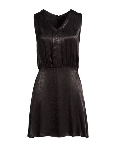 Woman Mini dress Black Size 2 Viscose