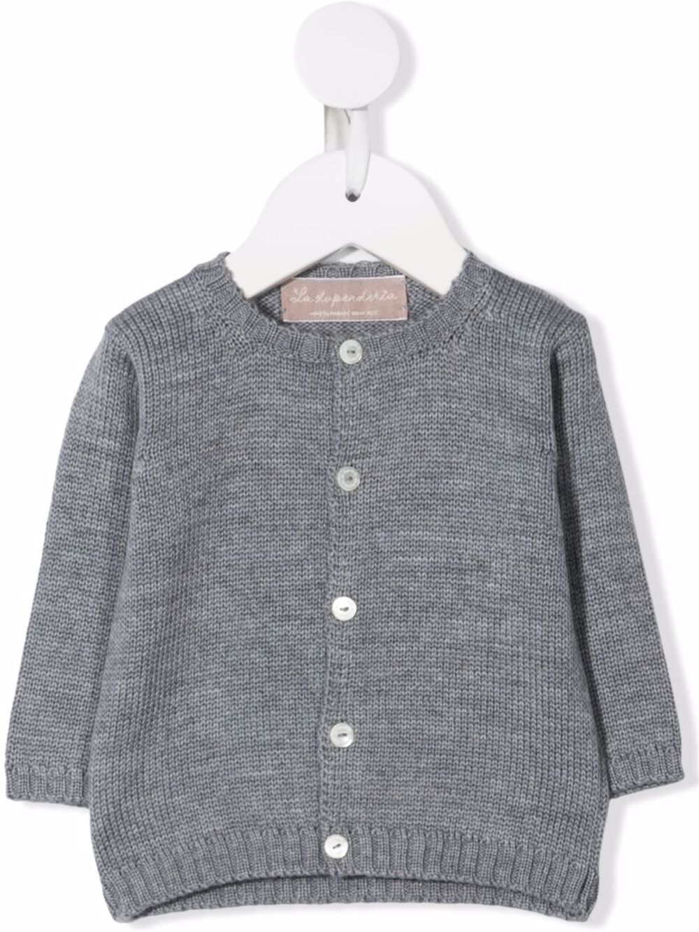 Button-up cashmere cardigan - Grey