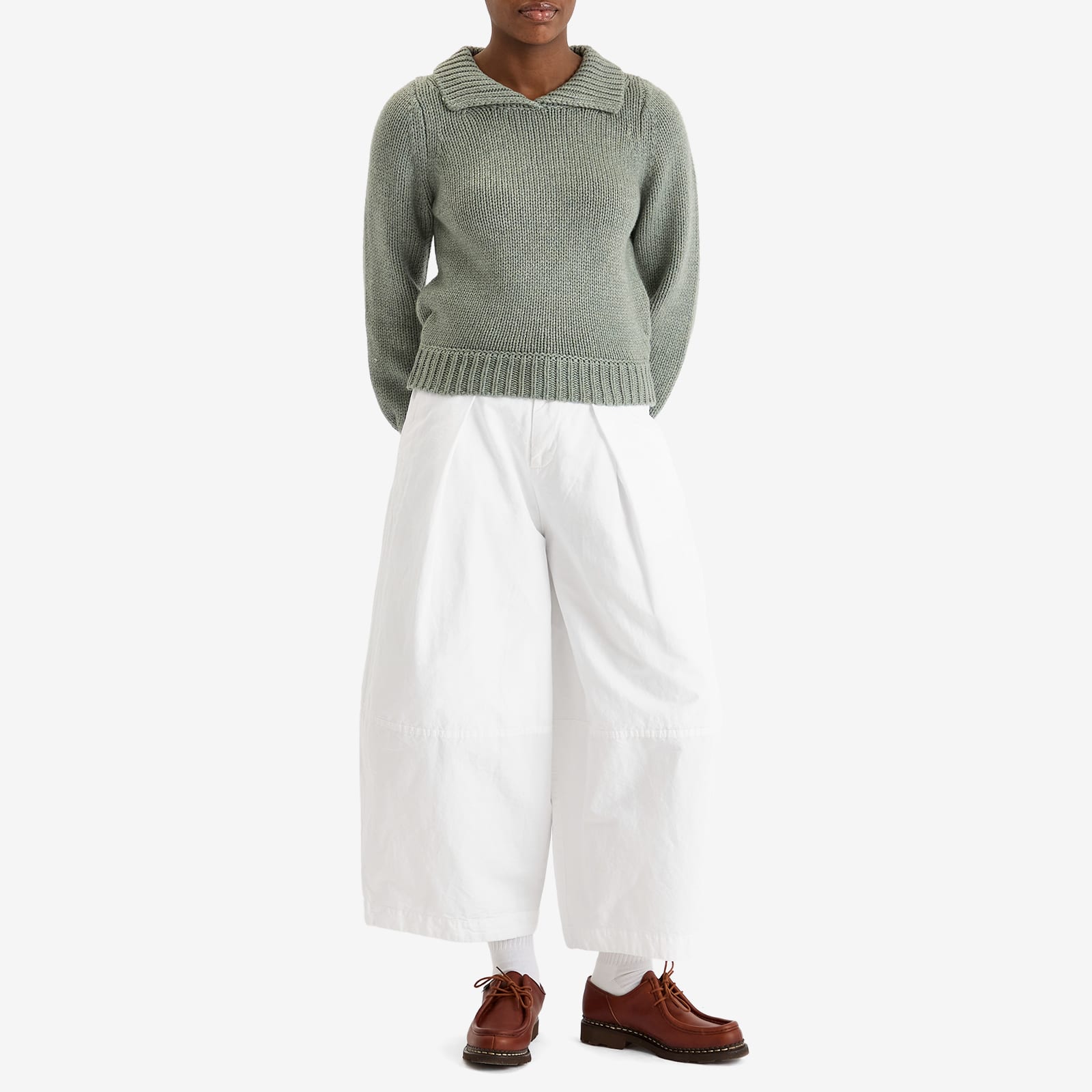 Women's Deadbeat Trousers in White