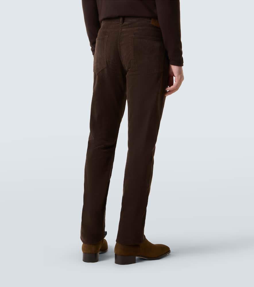 Mid-rise slim jeans