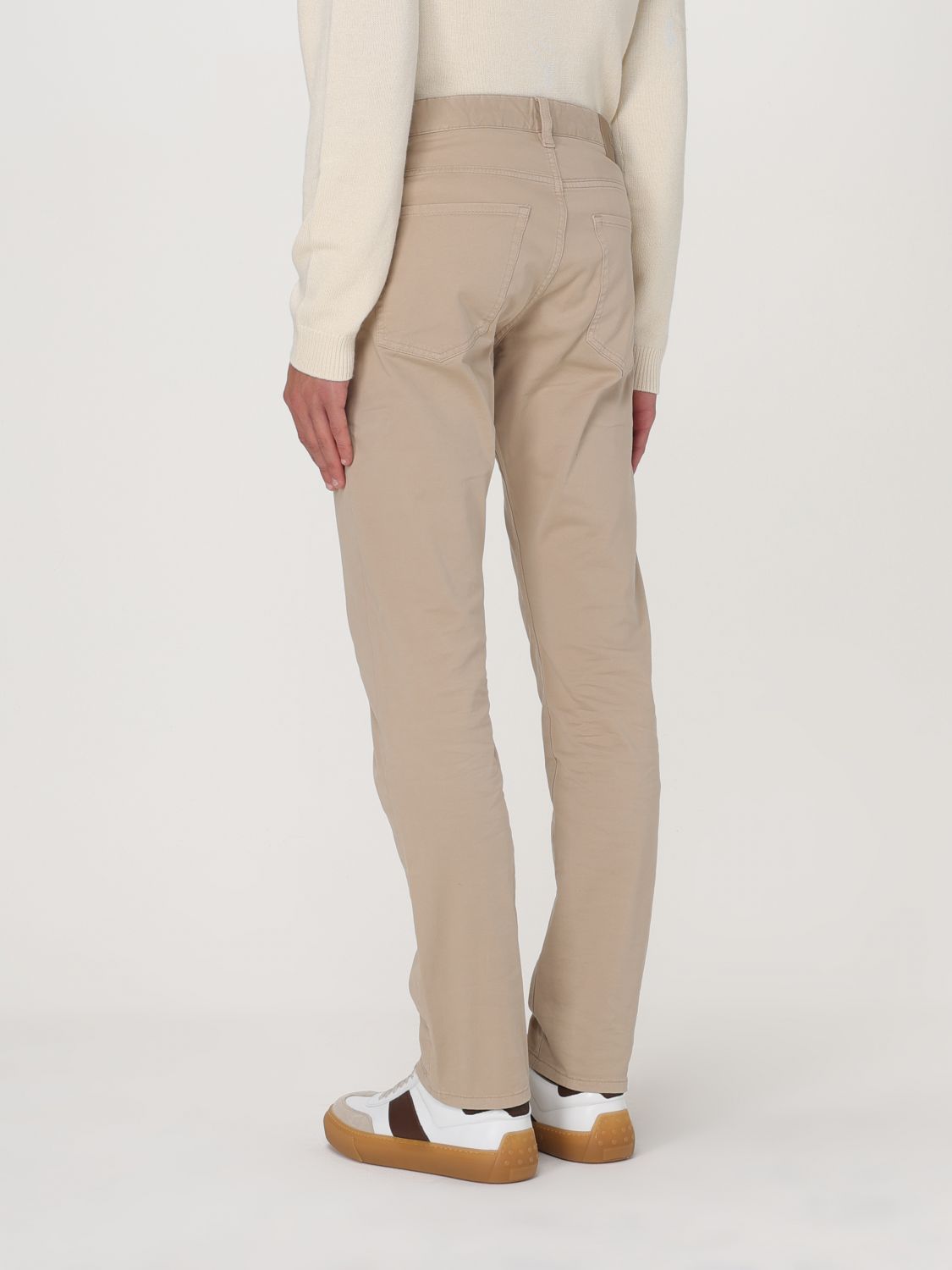 Pants Men color Beige