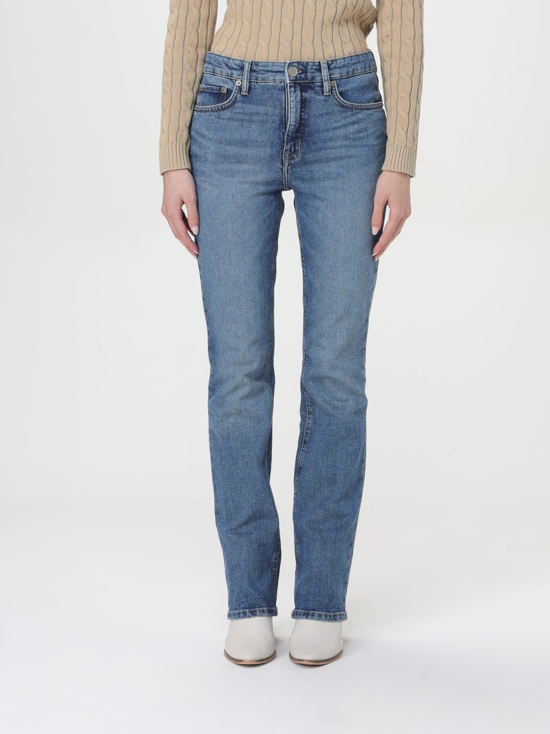 Jeans Woman color Denim