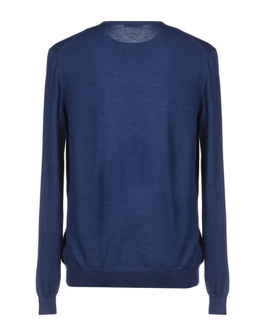 Man Sweater Bright blue Size 36 Virgin Wool