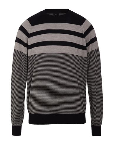 Man Sweater Navy Size L Acrylic, Virgin Wool