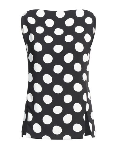 Marni Woman Top Black Size 8 Viscose, Elastane