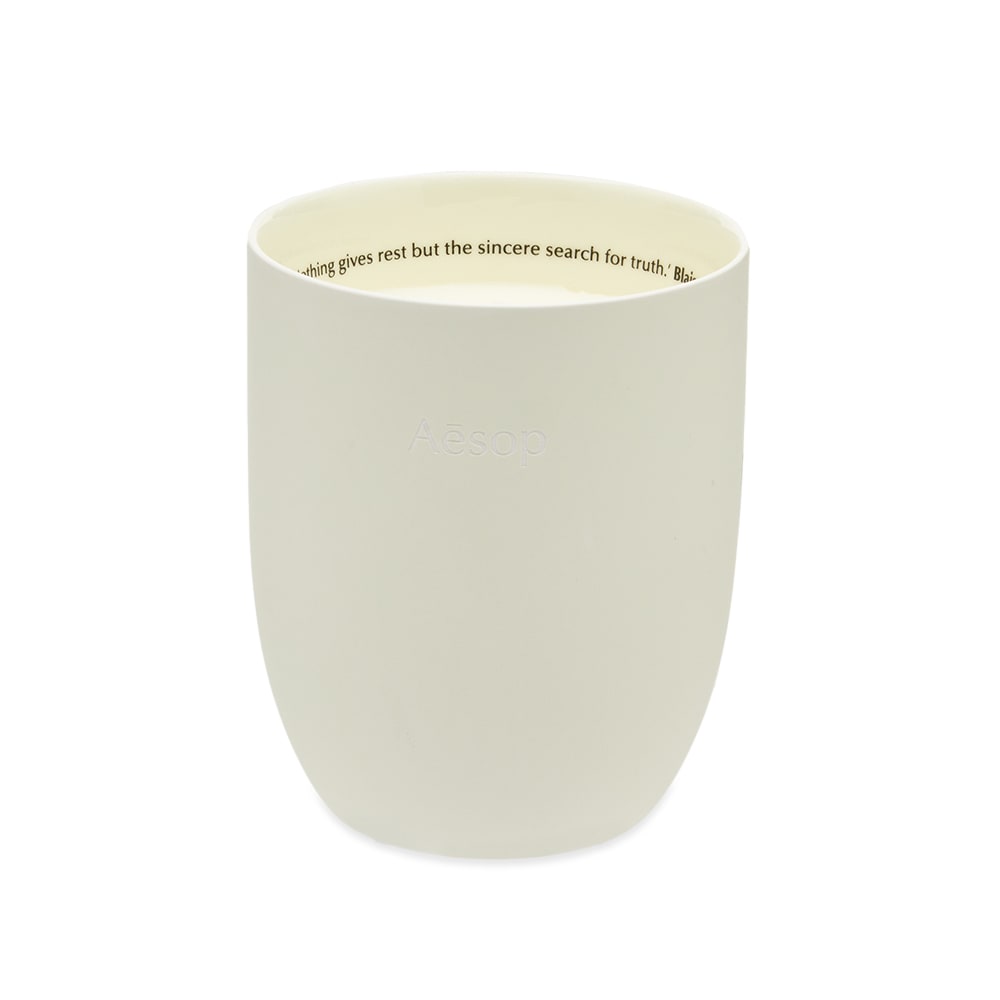 Callippus Candle in White