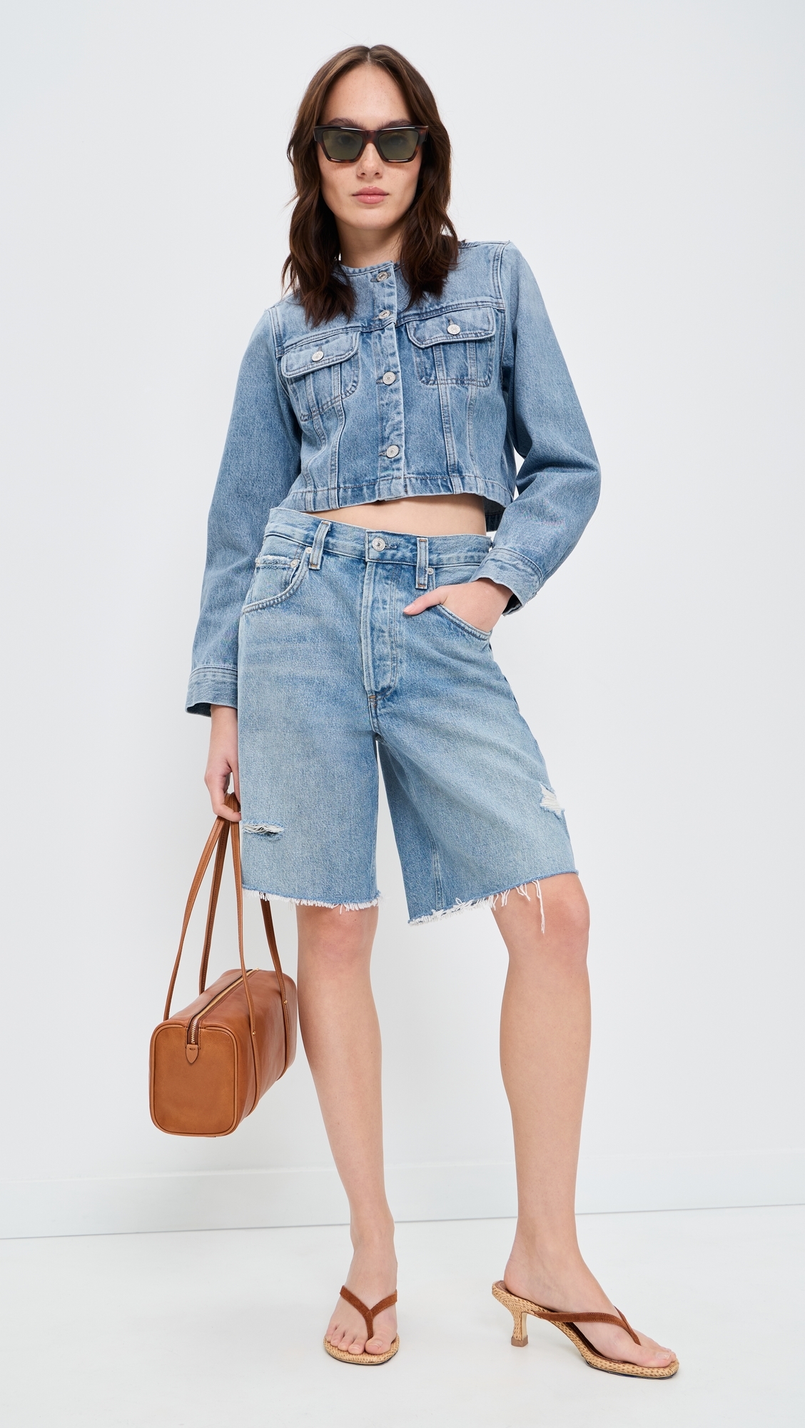 Devin Collarless Jacket Cecil