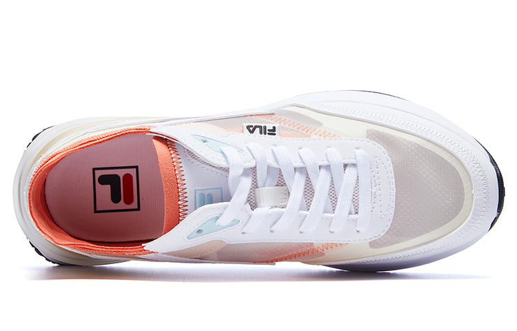(WMNS) RENNO Classics Sneakers 'White Orange'